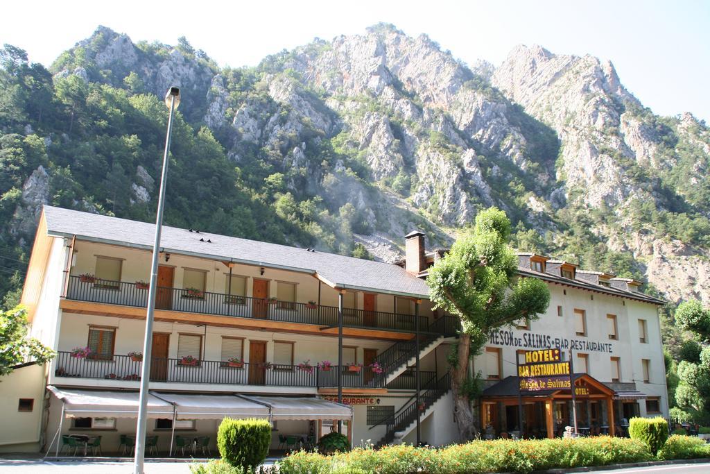 Meson De Salinas Hotell Salinas de Bielsa Exteriör bild