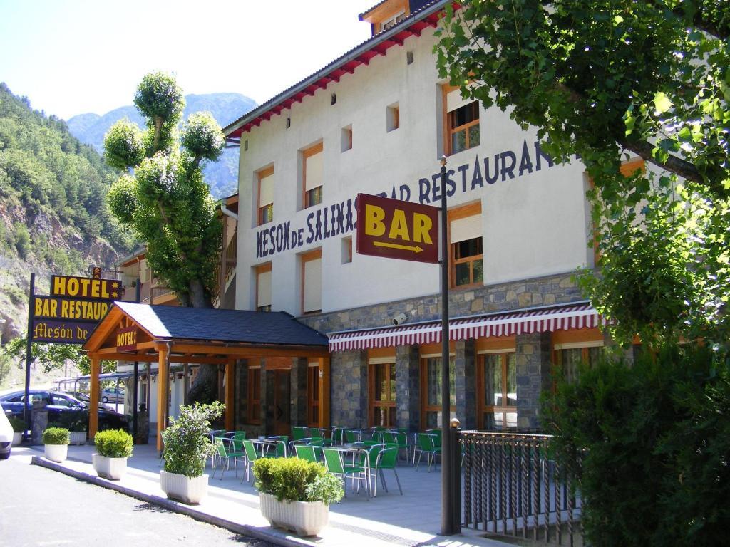 Meson De Salinas Hotell Salinas de Bielsa Exteriör bild